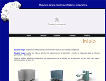 Tablet Screenshot of equiposvazgar.com